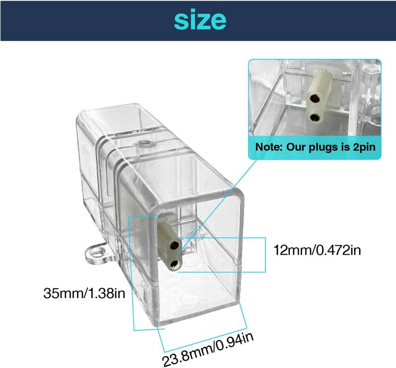 cezelux 5 Pack Hexagon Garage Light Connectors 180° I-Connector 2 Pin 2 Way LED Garage Light Copper Pin DIY Hexagon Accessories Replacement/Spare for Honeycomb Lighting Systems (5 Pack I Connector) - Image 4